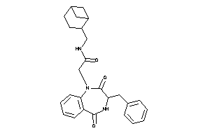 2-(3-benzyl-2,5-diketo-3,4-dihydro-1,4-benzodiazepin-1-yl)-N-(norpinan-2-ylmethyl)acetamide
