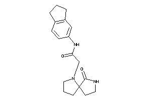 N-indan-5-yl-2-(6-keto-4,7-diazaspiro[4.4]nonan-4-yl)acetamide