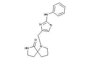 6-[(2-anilinothiazol-4-yl)methyl]-3,6-diazaspiro[4.4]nonan-4-one