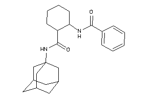 N-[2-(1-adamantylcarbamoyl)cyclohexyl]benzamide