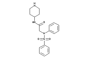 2-(N-besylanilino)-N-(4-piperidyl)acetamide