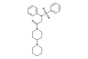 N-[2-keto-2-(4-piperidinopiperidino)ethyl]-N-phenyl-benzenesulfonamide