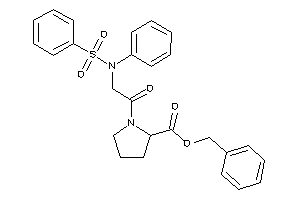 1-[2-(N-besylanilino)acetyl]pyrrolidine-2-carboxylic Acid Benzyl Ester