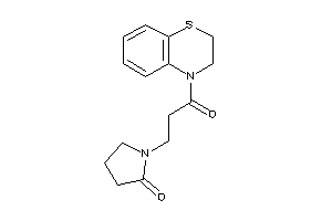 1-[3-(2,3-dihydro-1,4-benzothiazin-4-yl)-3-keto-propyl]-2-pyrrolidone