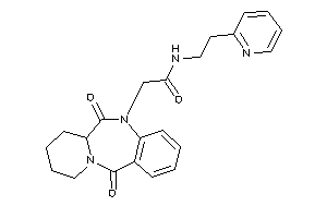 Image of 2-(6,12-diketo-7,8,9,10-tetrahydro-6aH-pyrido[2,1-c][1,4]benzodiazepin-5-yl)-N-[2-(2-pyridyl)ethyl]acetamide