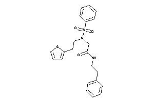 2-[besyl-[2-(2-thienyl)ethyl]amino]-N-phenethyl-acetamide