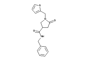 Image of N-benzyl-5-keto-1-(2-thenyl)pyrrolidine-3-carboxamide