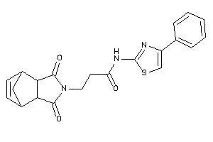 Image of 3-(diketoBLAHyl)-N-(4-phenylthiazol-2-yl)propionamide