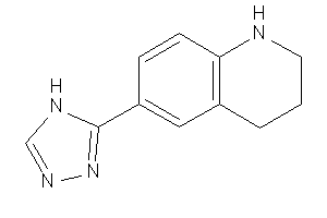 6-(4H-1,2,4-triazol-3-yl)-1,2,3,4-tetrahydroquinoline