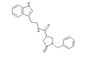 1-benzyl-N-[2-(1H-indol-3-yl)ethyl]-5-keto-pyrrolidine-3-carboxamide