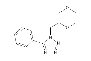 1-(1,4-dioxan-2-ylmethyl)-5-phenyl-tetrazole