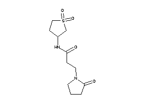 N-(1,1-diketothiolan-3-yl)-3-(2-ketopyrrolidino)propionamide