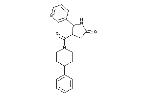 4-(4-phenylpiperidine-1-carbonyl)-5-(3-pyridyl)-2-pyrrolidone