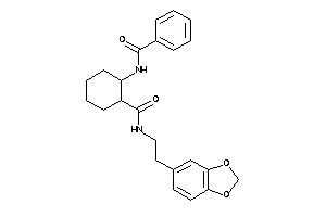 N-[2-(homopiperonylcarbamoyl)cyclohexyl]benzamide