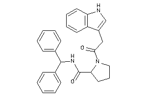 N-benzhydryl-1-[2-(1H-indol-3-yl)acetyl]pyrrolidine-2-carboxamide