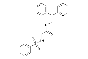 2-(benzenesulfonamido)-N-(2,2-diphenylethyl)acetamide