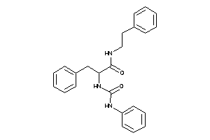 N-phenethyl-3-phenyl-2-(phenylcarbamoylamino)propionamide