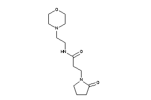 3-(2-ketopyrrolidino)-N-(2-morpholinoethyl)propionamide