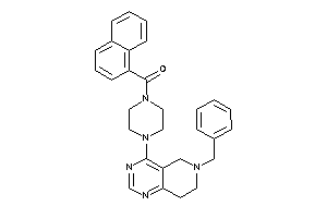 [4-(6-benzyl-7,8-dihydro-5H-pyrido[4,3-d]pyrimidin-4-yl)piperazino]-(1-naphthyl)methanone