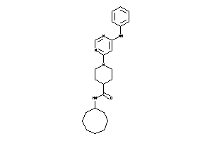 1-(6-anilinopyrimidin-4-yl)-N-cyclooctyl-isonipecotamide