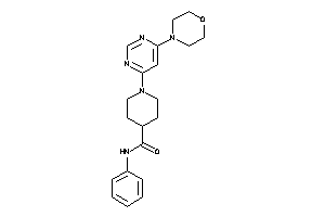 1-(6-morpholinopyrimidin-4-yl)-N-phenyl-isonipecotamide