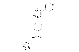 1-(6-morpholinopyrimidin-4-yl)-N-(2-thenyl)isonipecotamide