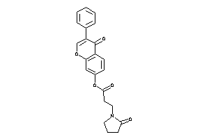 3-(2-ketopyrrolidino)propionic Acid (4-keto-3-phenyl-chromen-7-yl) Ester