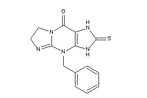 4-benzyl-2-thioxo-1,3,6,7-tetrahydroimidazo[1,2-a]purin-9-one