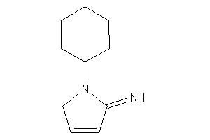 Image of (1-cyclohexyl-3-pyrrolin-2-ylidene)amine