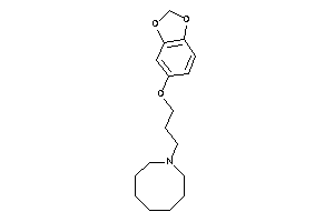 1-[3-(1,3-benzodioxol-5-yloxy)propyl]azocane