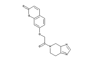 7-[2-(3a,4,6,7-tetrahydroimidazo[4,5-c]pyridin-5-yl)-2-keto-ethoxy]coumarin