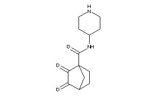 Image of 2,3-diketo-N-(4-piperidyl)norbornane-1-carboxamide