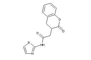 2-(2-ketochroman-3-yl)-N-thiazol-2-yl-acetamide
