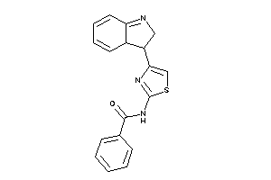 Image of N-[4-(3,3a-dihydro-2H-indol-3-yl)thiazol-2-yl]benzamide