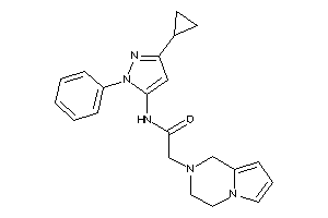 N-(5-cyclopropyl-2-phenyl-pyrazol-3-yl)-2-(3,4-dihydro-1H-pyrrolo[1,2-a]pyrazin-2-yl)acetamide