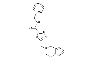 N-benzyl-5-(3,4-dihydro-1H-pyrrolo[1,2-a]pyrazin-2-ylmethyl)-1,3,4-thiadiazole-2-carboxamide