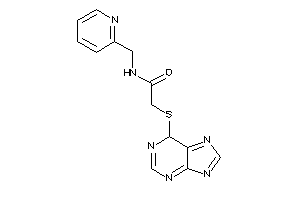 Image of 2-(6H-purin-6-ylthio)-N-(2-pyridylmethyl)acetamide