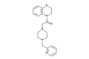 1-(2,3-dihydro-1,4-benzothiazin-4-yl)-2-[4-(2-pyridylmethyl)piperazino]ethanone