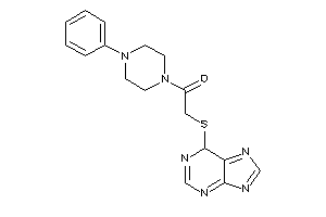 1-(4-phenylpiperazino)-2-(6H-purin-6-ylthio)ethanone