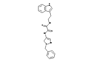 N'-(1-benzyl-3-pyrazolin-4-yl)-N-[2-(1H-indol-3-yl)ethyl]oxamide