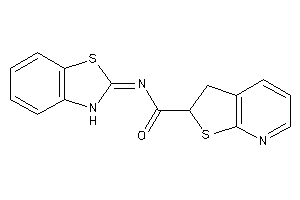 Image of N-(3H-1,3-benzothiazol-2-ylidene)-2,3-dihydrothieno[2,3-b]pyridine-2-carboxamide