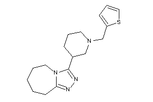 3-[1-(2-thenyl)-3-piperidyl]-6,7,8,9-tetrahydro-5H-[1,2,4]triazolo[4,3-a]azepine