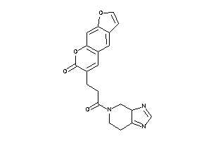 6-[3-(3a,4,6,7-tetrahydroimidazo[4,5-c]pyridin-5-yl)-3-keto-propyl]furo[3,2-g]chromen-7-one
