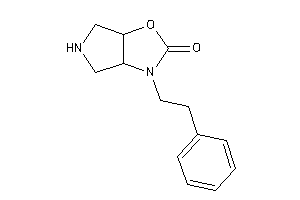 3-phenethyl-4,5,6,6a-tetrahydro-3aH-pyrrolo[3,4-d]oxazol-2-one