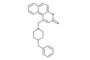 1-[(4-benzylpiperidino)methyl]benzo[f]chromen-3-one