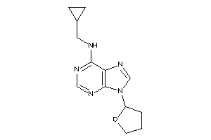 Cyclopropylmethyl-[9-(tetrahydrofuryl)purin-6-yl]amine