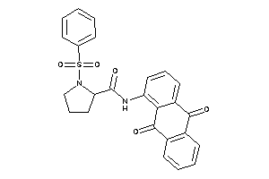 Image of 1-besyl-N-(9,10-diketo-1-anthryl)pyrrolidine-2-carboxamide