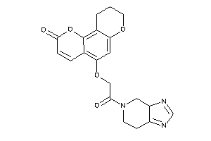 5-[2-(3a,4,6,7-tetrahydroimidazo[4,5-c]pyridin-5-yl)-2-keto-ethoxy]-9,10-dihydro-8H-pyrano[2,3-h]chromen-2-one