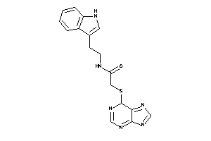 Image of N-[2-(1H-indol-3-yl)ethyl]-2-(6H-purin-6-ylthio)acetamide