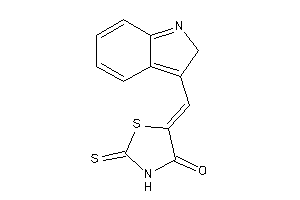 Image of 5-(2H-indol-3-ylmethylene)-2-thioxo-thiazolidin-4-one